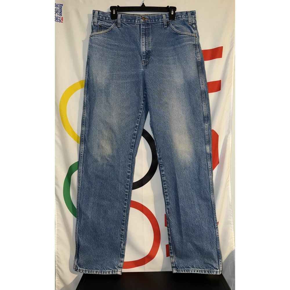 Dickies Jeans Mens 36x36 Medium Wash Denim Workwear